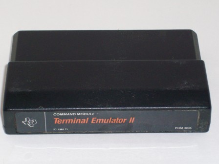 Terminal Emulator II (Black Label) - TI-99/4A Game
